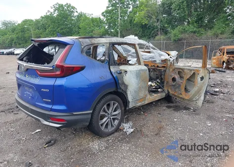 2021 Honda Cr-V Awd Touring из США, поврежденный, VIN 7FARW2H98ME008086